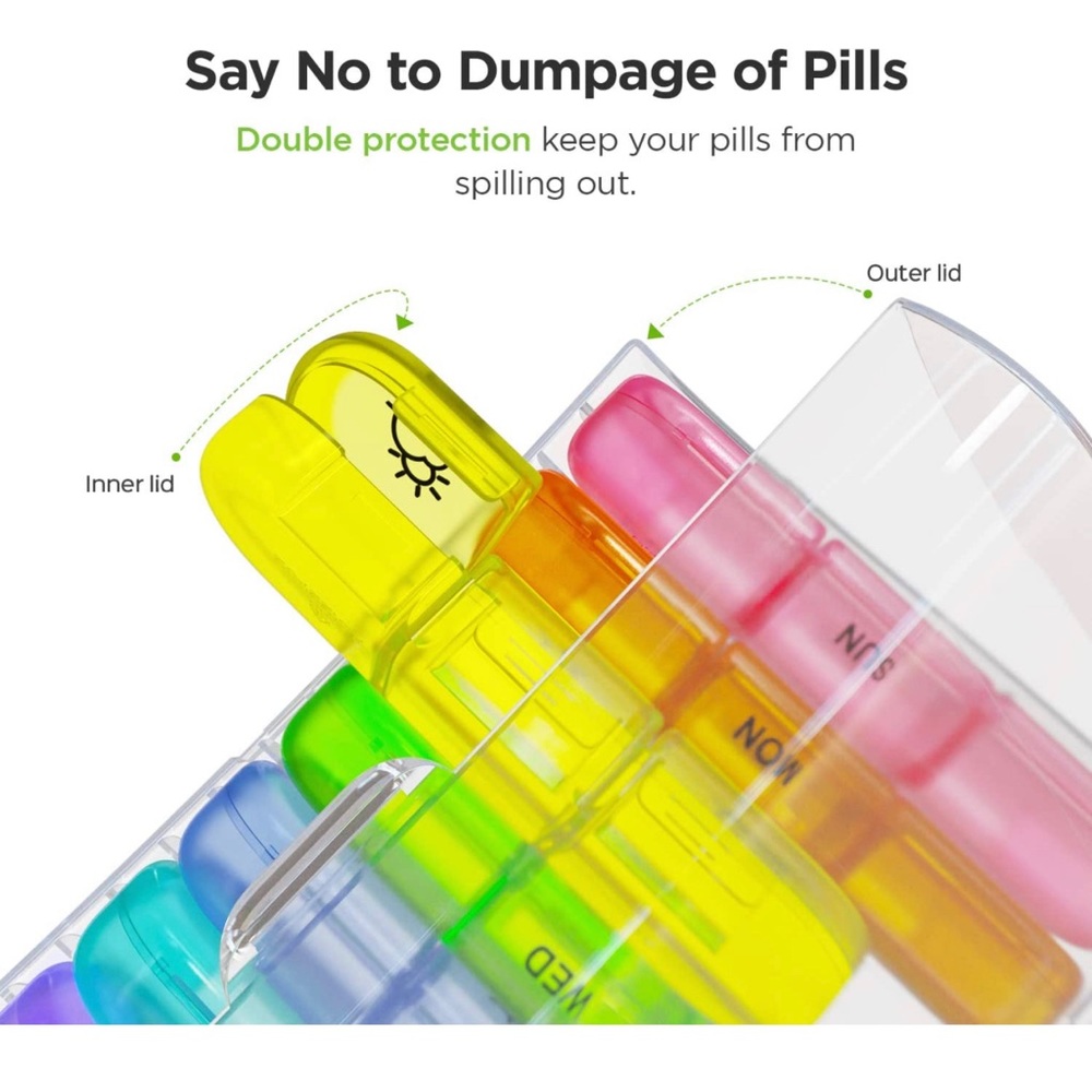 Weekly Pill Organizer - Picture 2 of 5